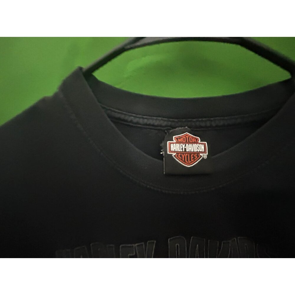 Harley-Davidson H-D T-Shirt Pin-Up Biker Babe Huntington Beach California 2008 - Picture 5 of 7